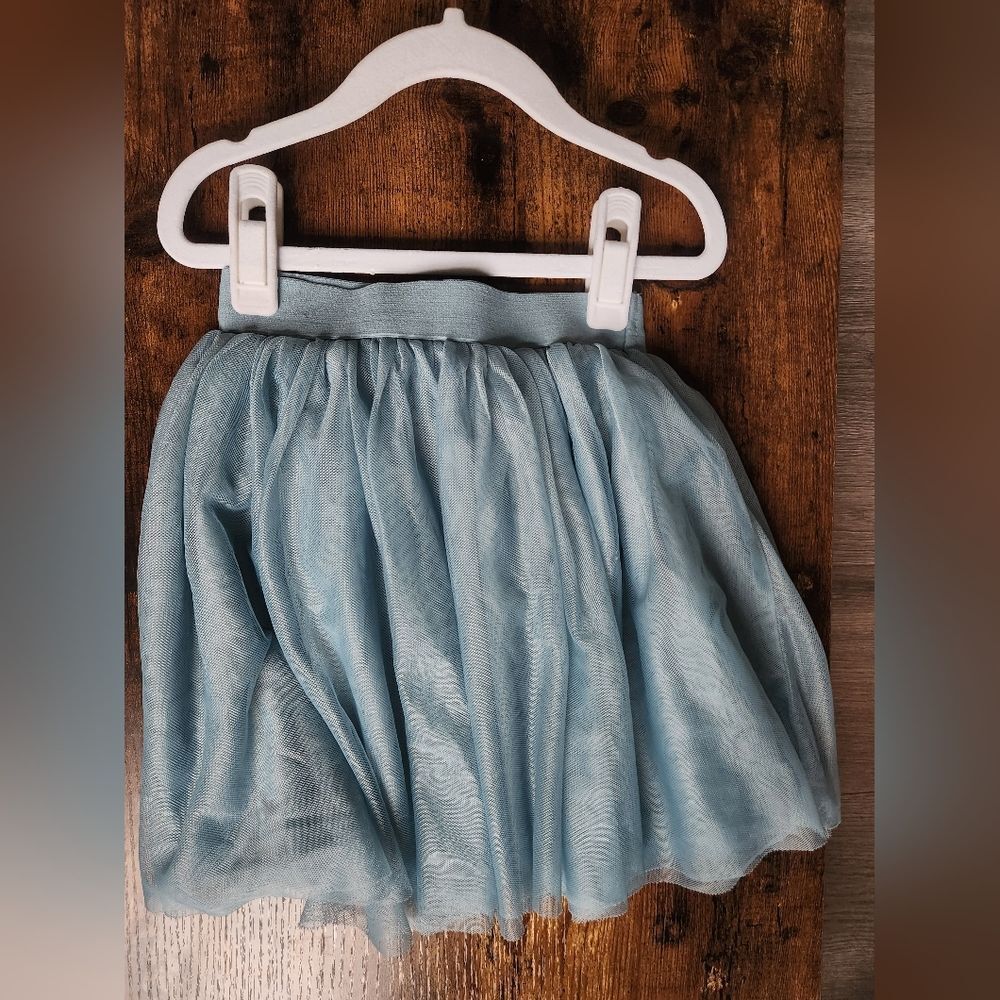Girls Tulle Tutu - Dusty Blue Size 3T‎